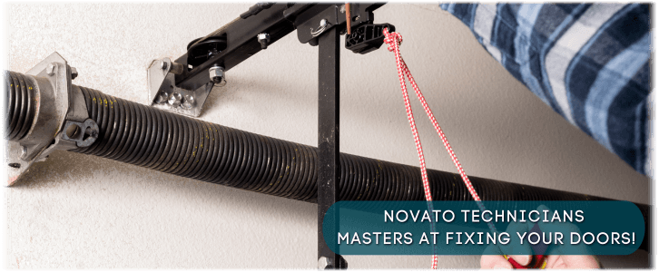 Broken Garage Door Spring Novato